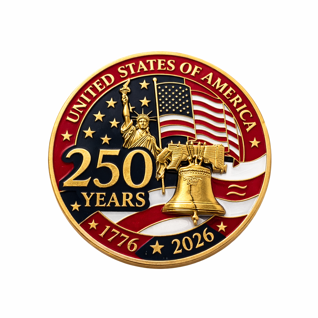 250 Years Anniversary Commemorative Coin
